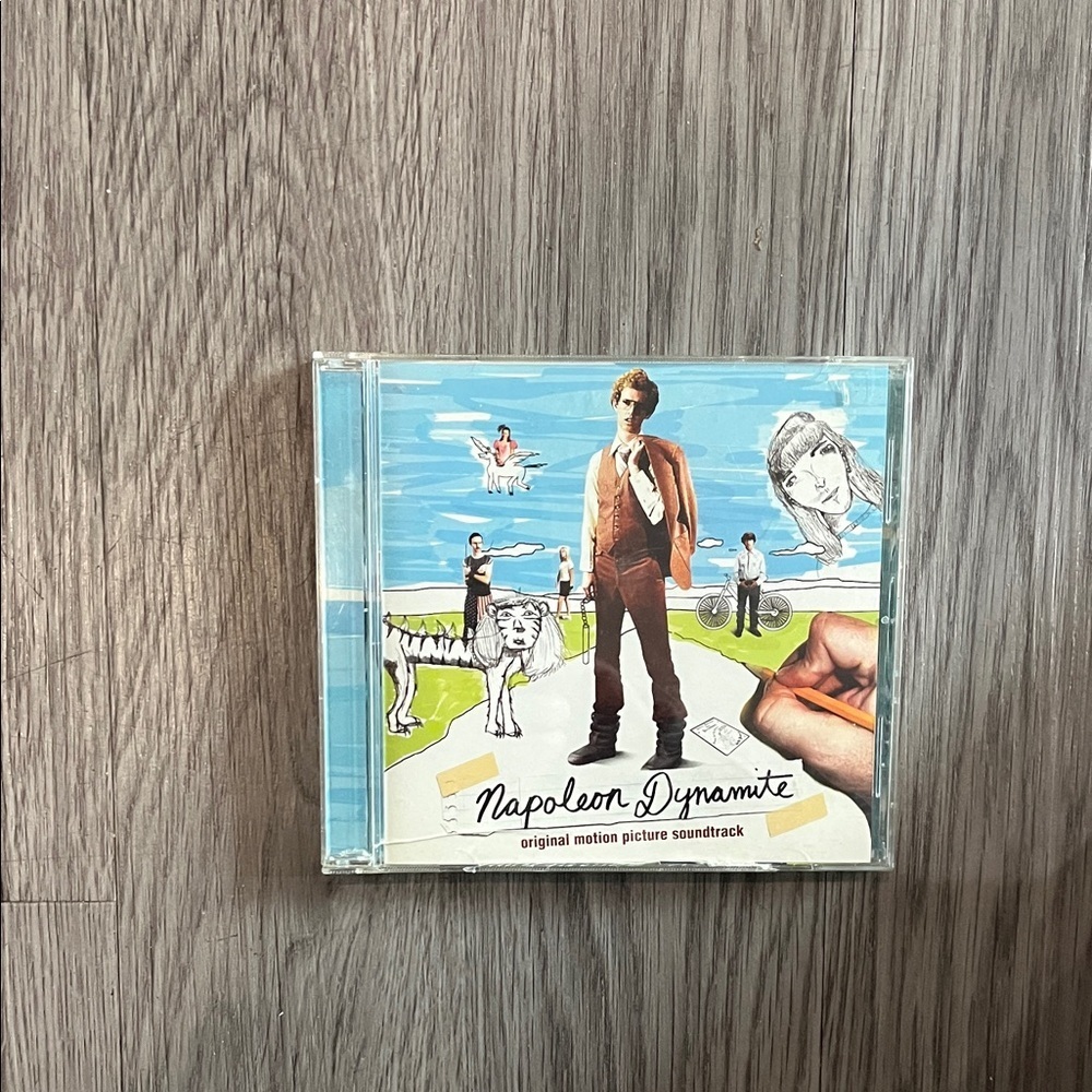 Napoleon Dynamite Soundtrack CD with Blue Cover